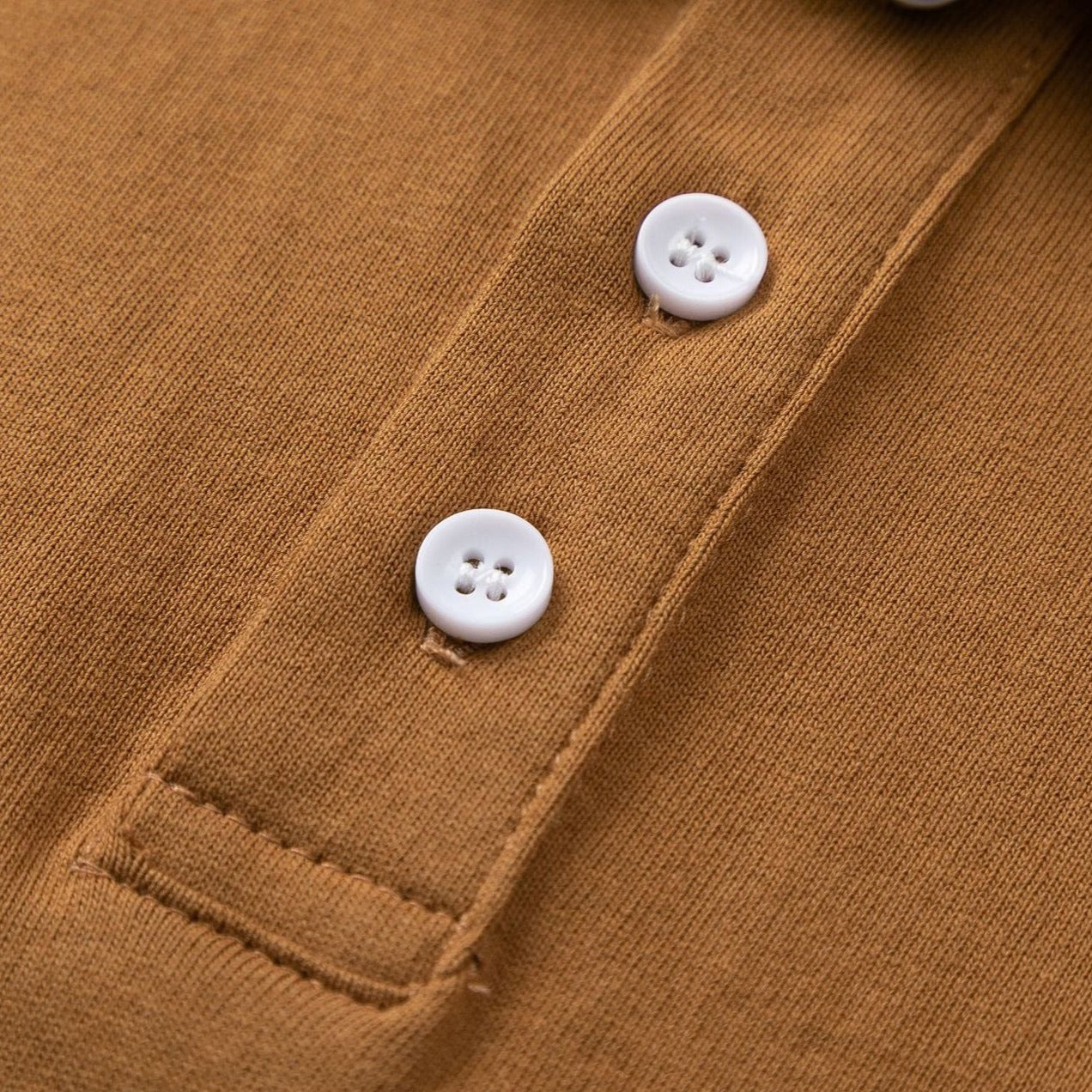 Classic plain pocket polo shirt