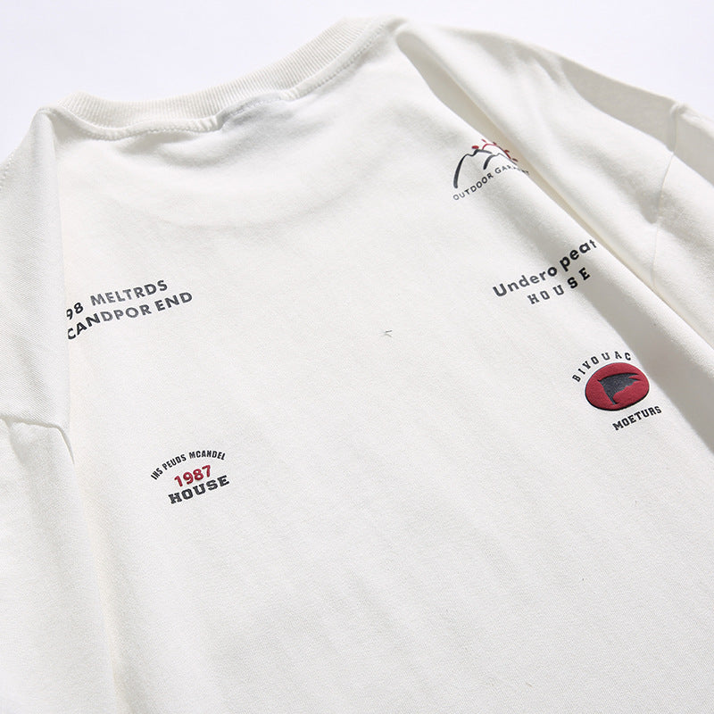 無地ポケットカジュアルtシャツ