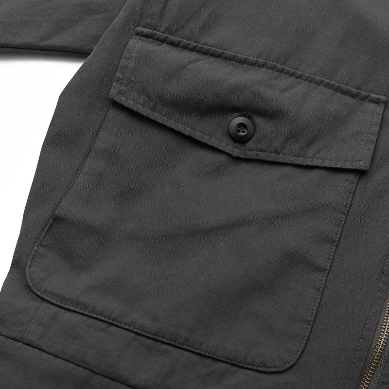 Retro Wash Flight Jacket