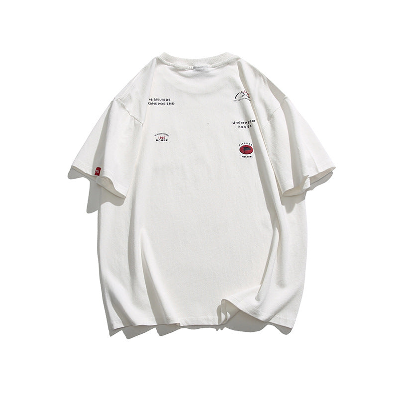 無地ポケットカジュアルtシャツ