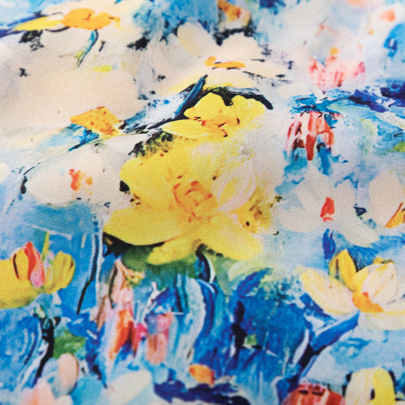 Hawaiian Vacation Painting Print Shirt