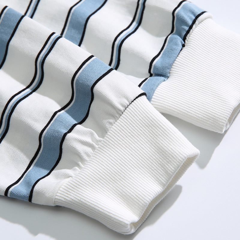 Classic striped long-sleeved t-shirt