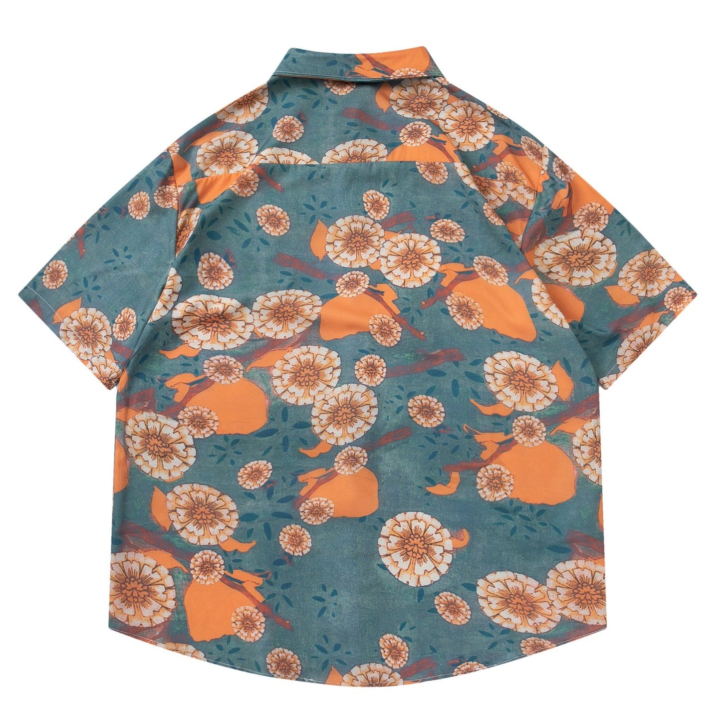 Hawaiian Vacation Floral Print Shirt