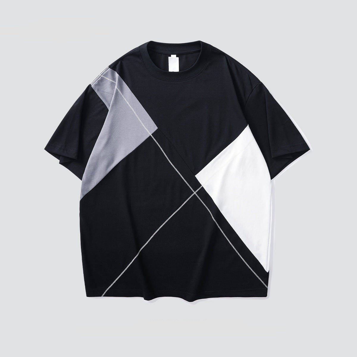 High-quality new color combination fashion T-shirt