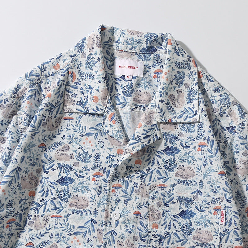 Hawaii Cuban Print Short Sleeve Shirt