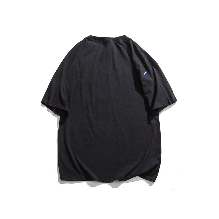 Printed casual short-sleeved T-shirt
