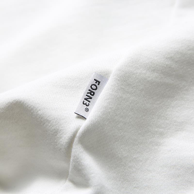Autumn retro color pocket loose T-shirt
