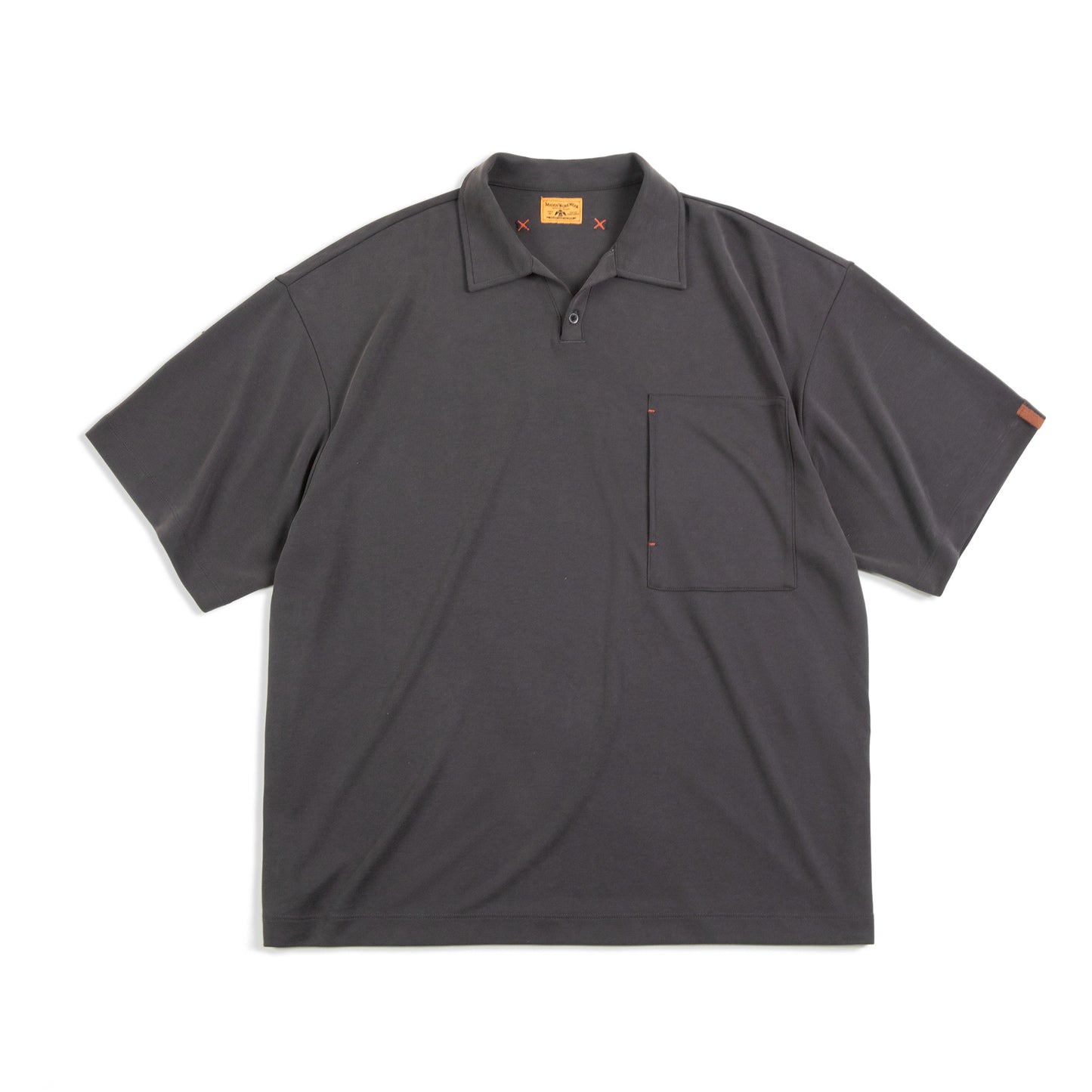American casual retro modal polo shirt