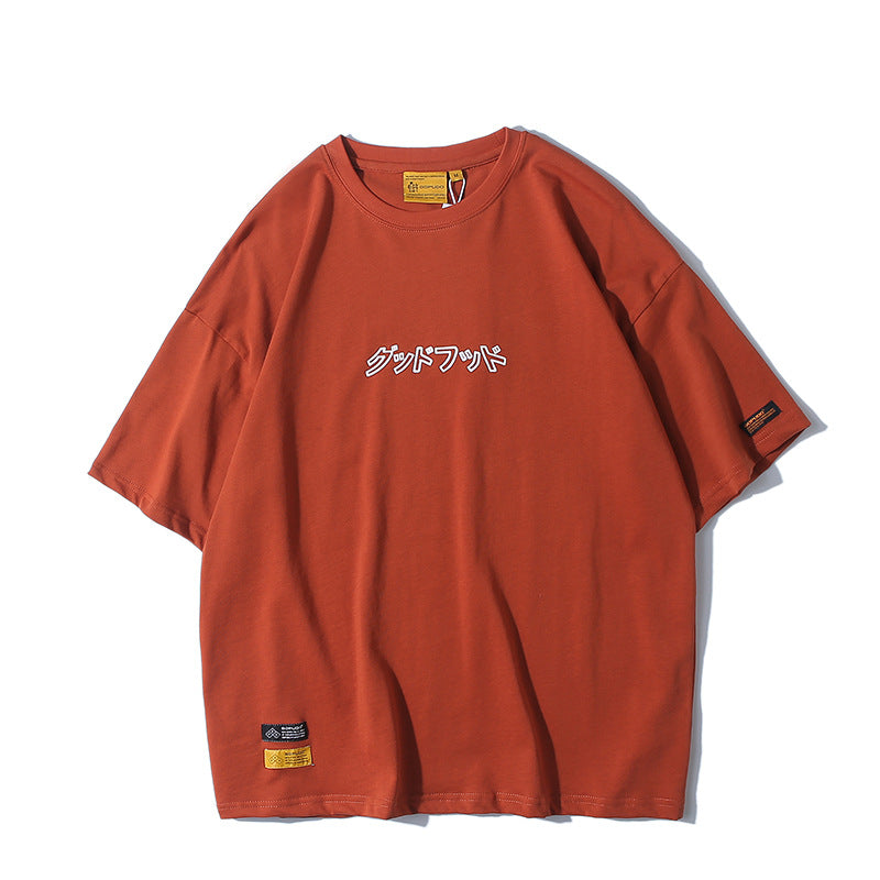Alphabet Casual Short Sleeve T-Shirt