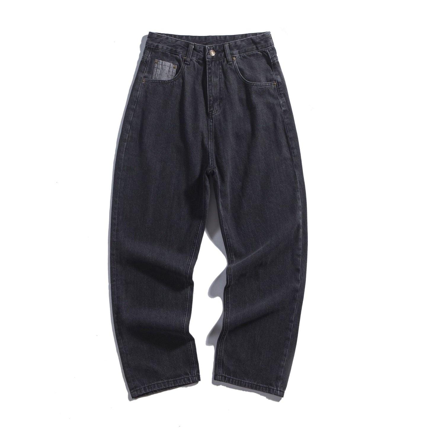 Retro Simple Straight Jeans