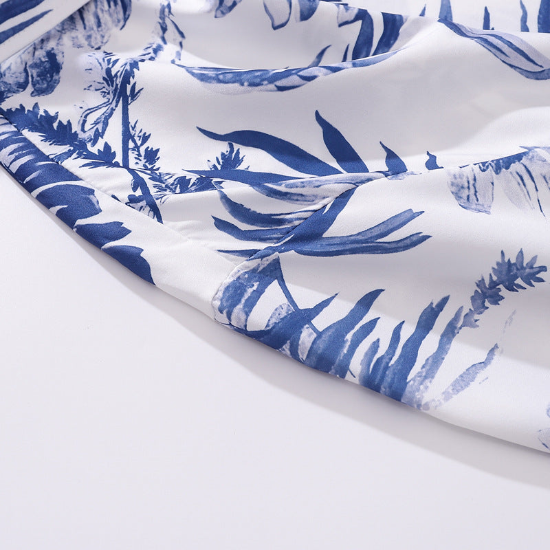New Autumn All-Over Print Long Sleeve Shirt