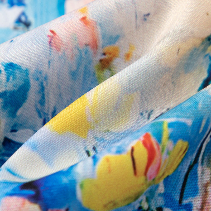 Hawaiian Vacation Painting Print Shirt