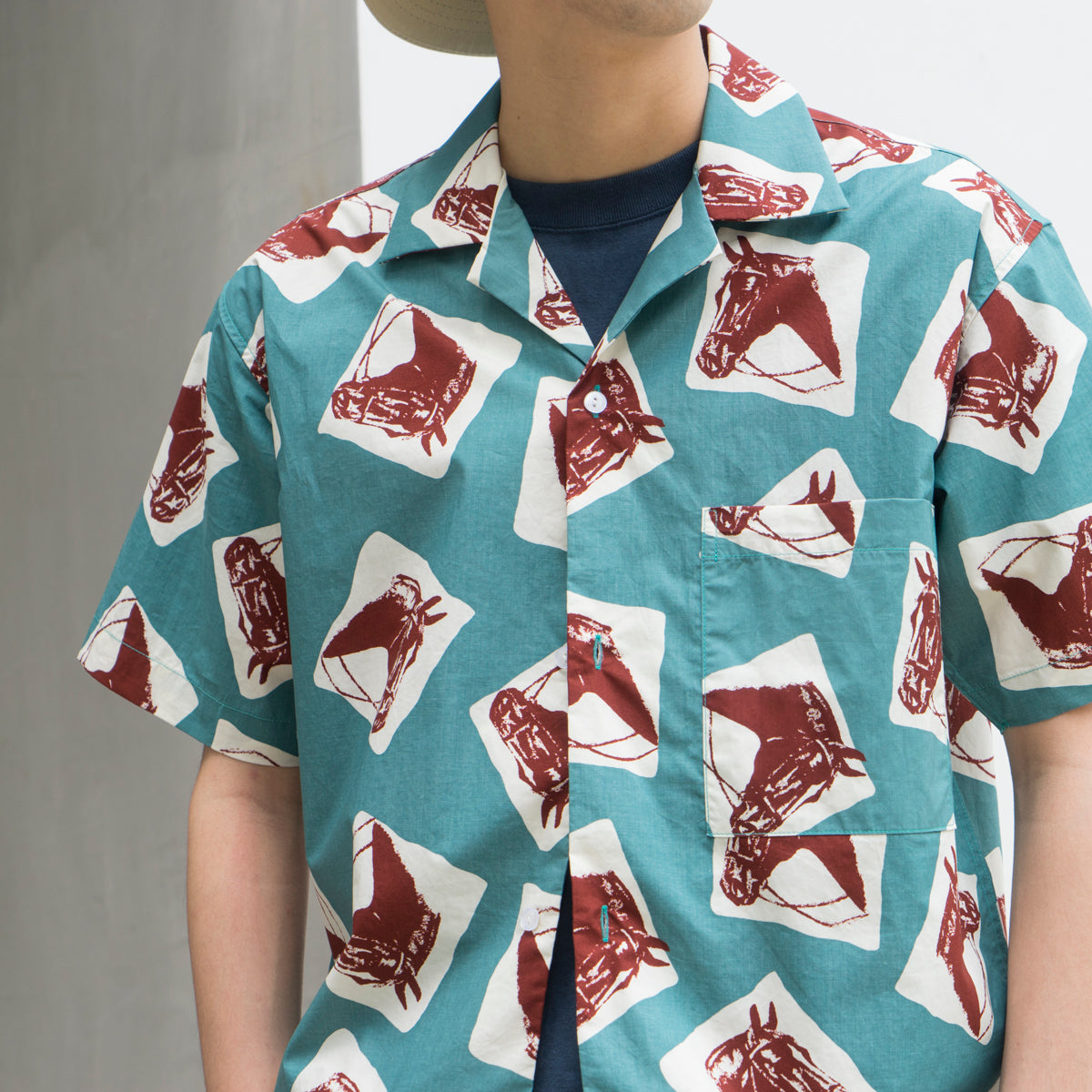 Fashion Print Aloha Shirt