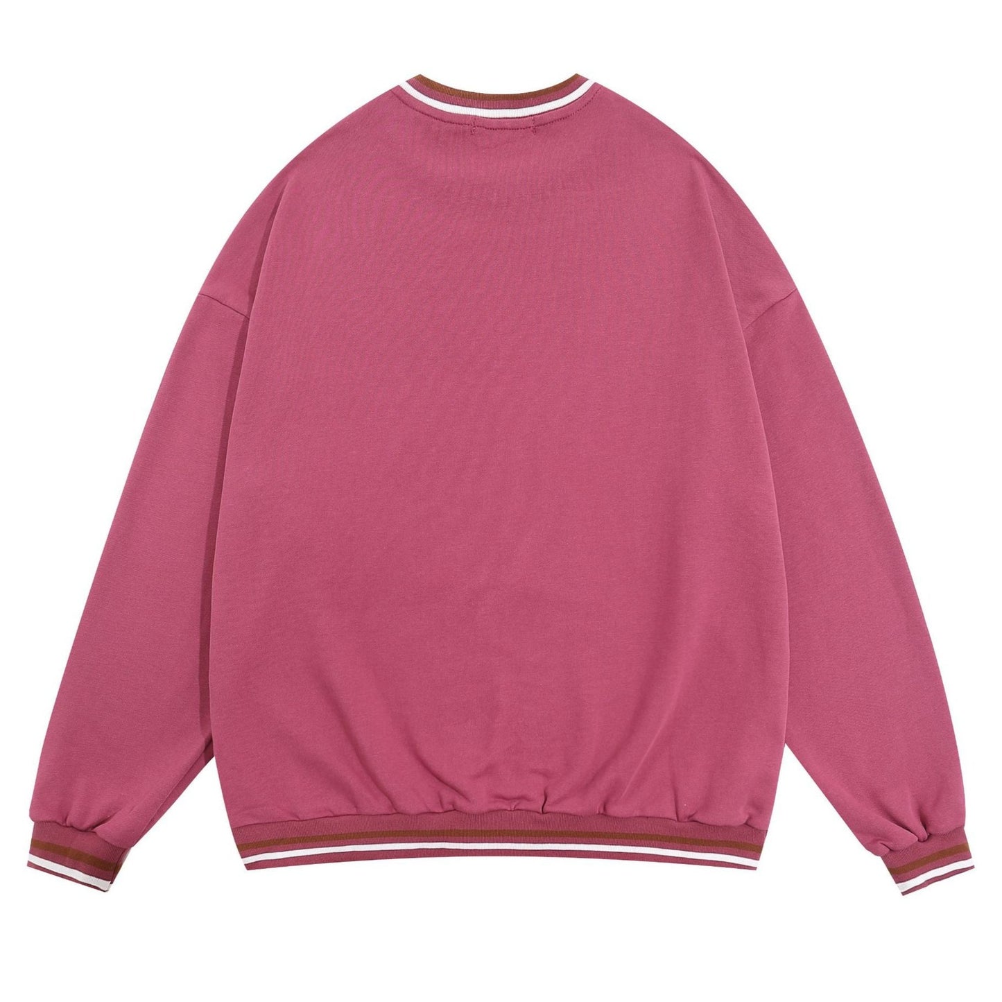 Choose from three colors! Loose-fitting printed hoodie
