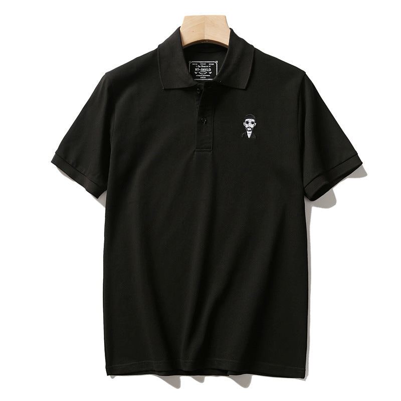 Mini Embroidered Piqué Polo Shirt