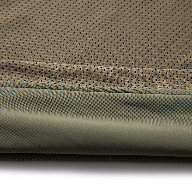 Outdoor Mesh Patchwork Functional T-Shirt