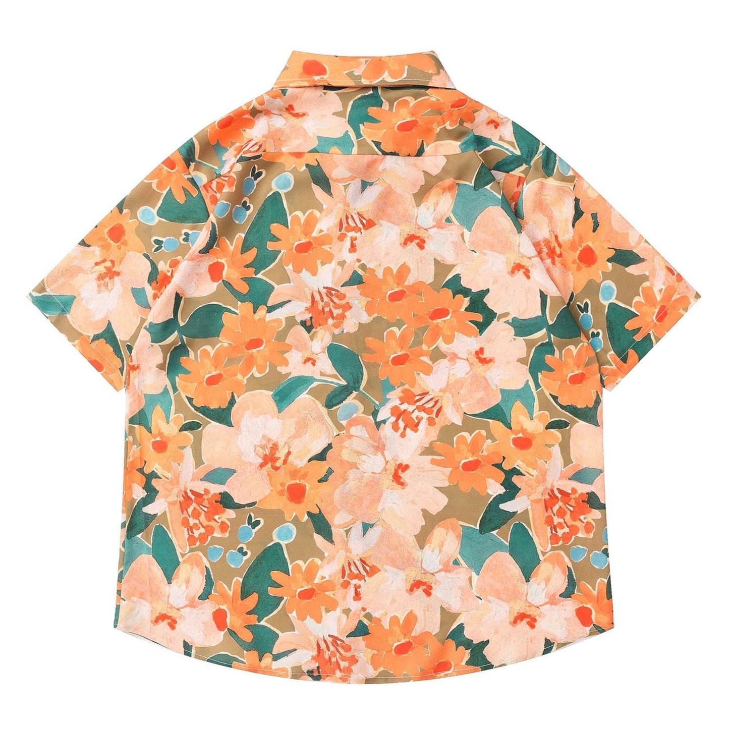 Hawaiian Vacation Painting Print Shirt