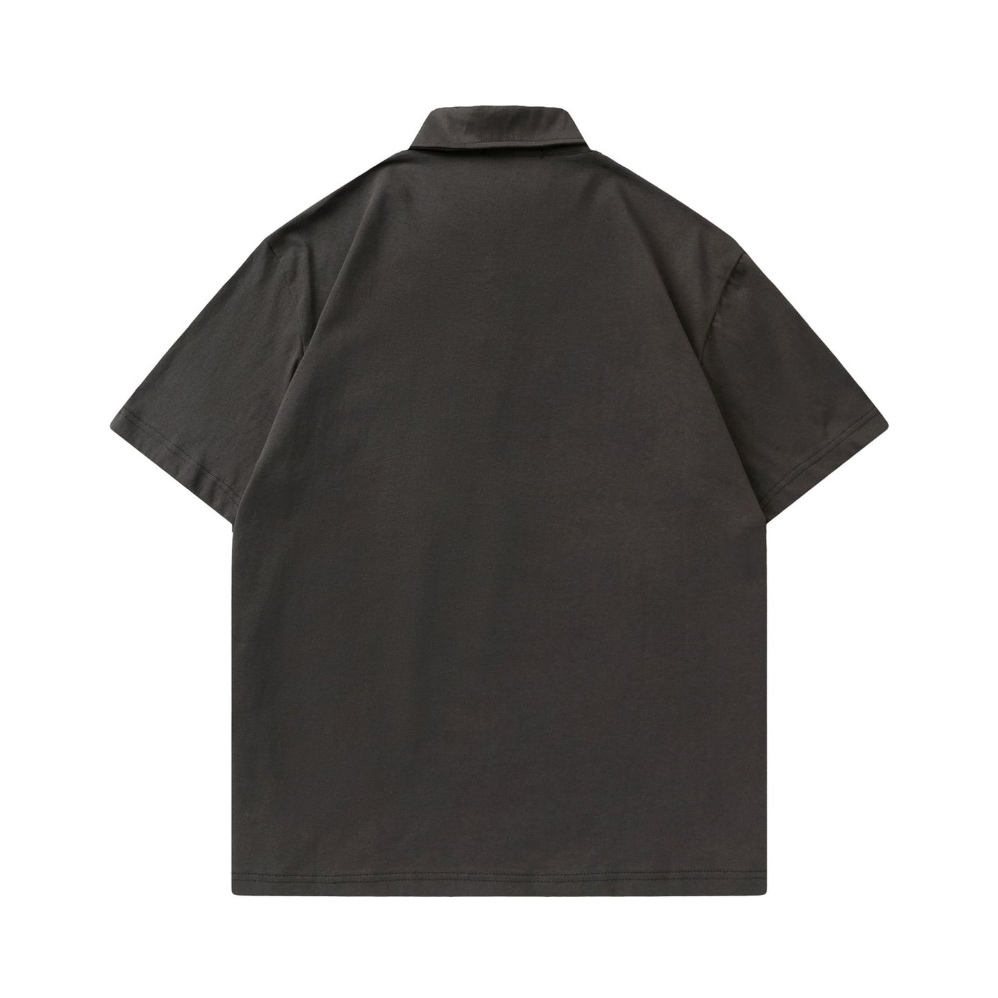 Classic plain pocket polo shirt