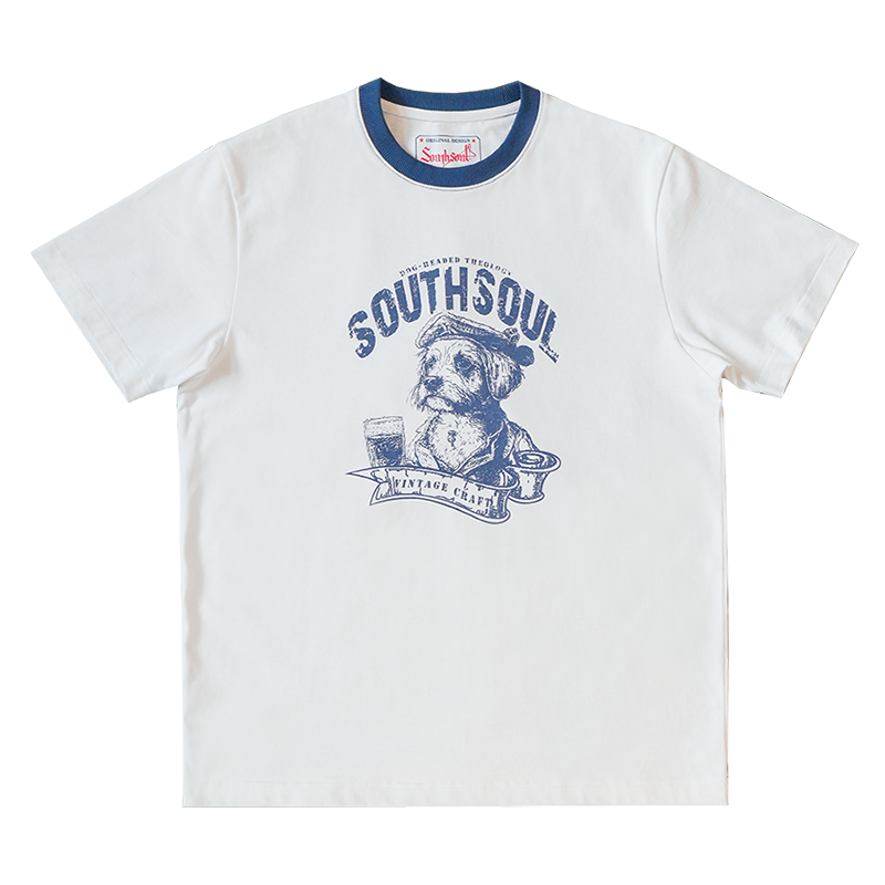 Choose from 3 patterns of American antique tee