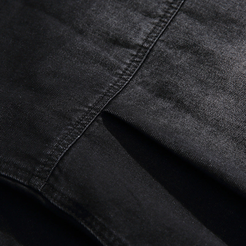 Washed Black Retro Jacket
