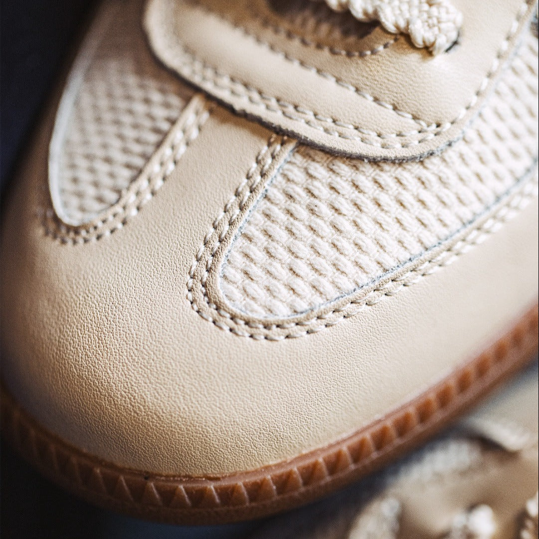Baseball-style x Sashiko German Army Sneakers