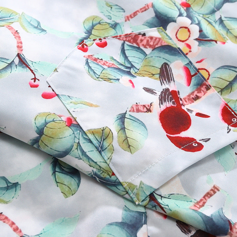 New Autumn Collection: "Season of Growth" All-Over Print Long Sleeve Shirt