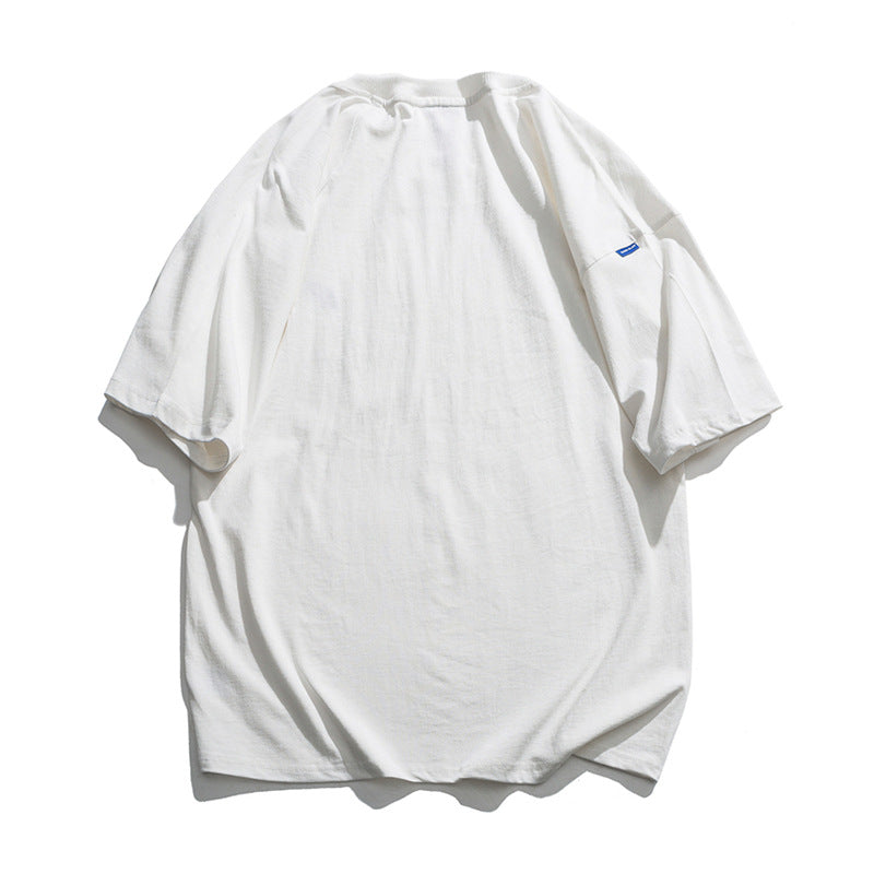 Printed casual short-sleeved T-shirt