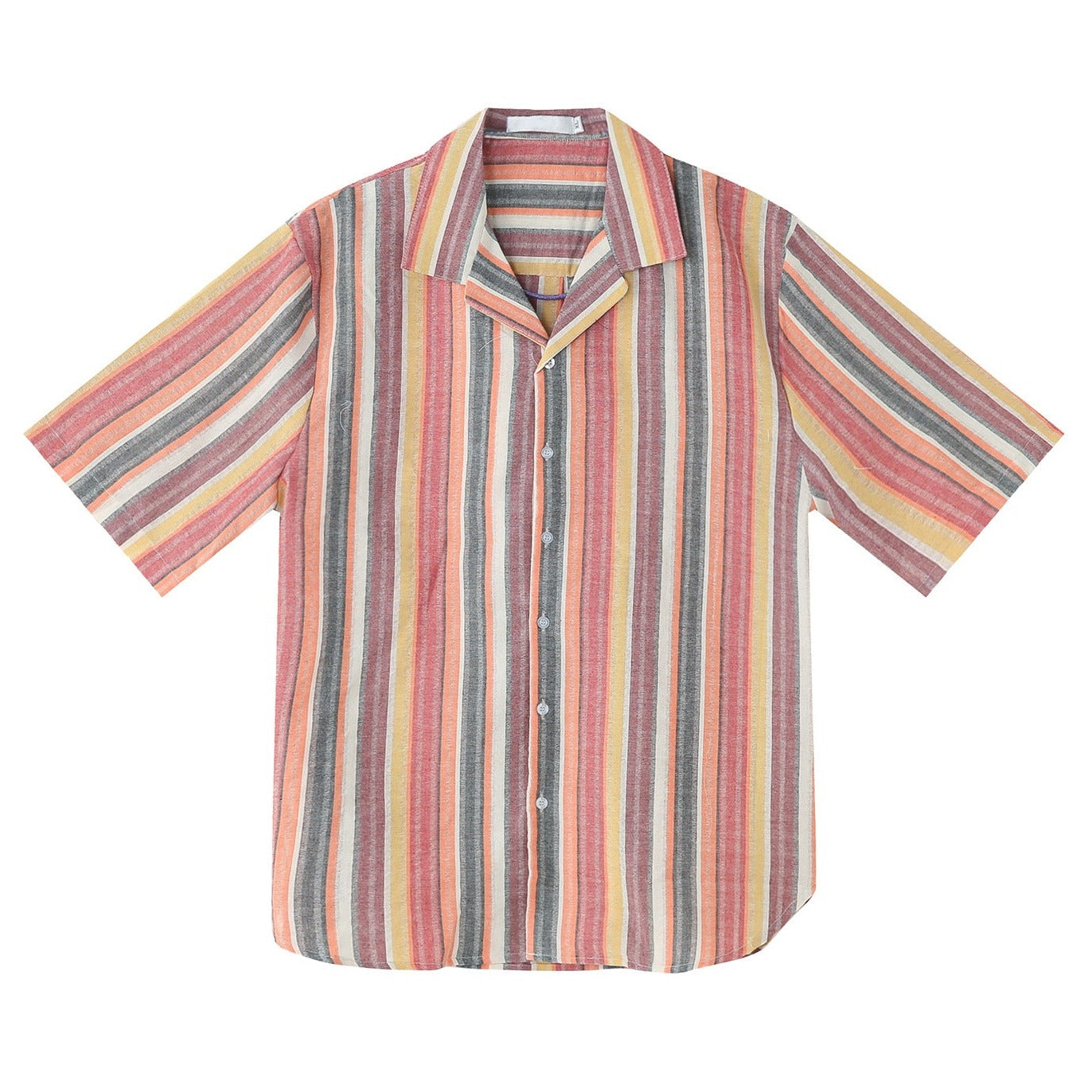 Fashion striped short sleeve shirt