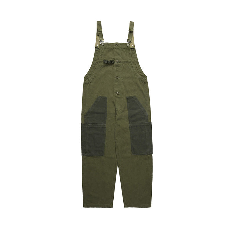 American casual work style overalls