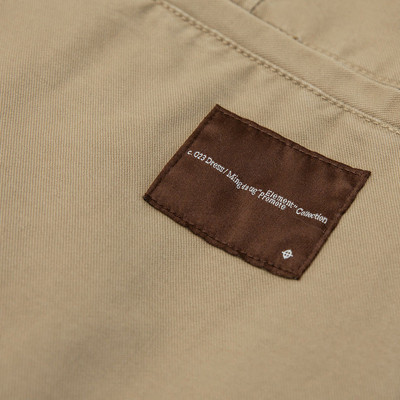 Unique vertically faded painted cargo pants