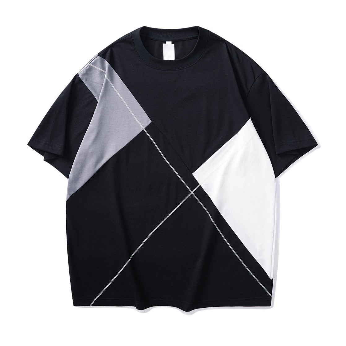 High-quality new color combination fashion T-shirt