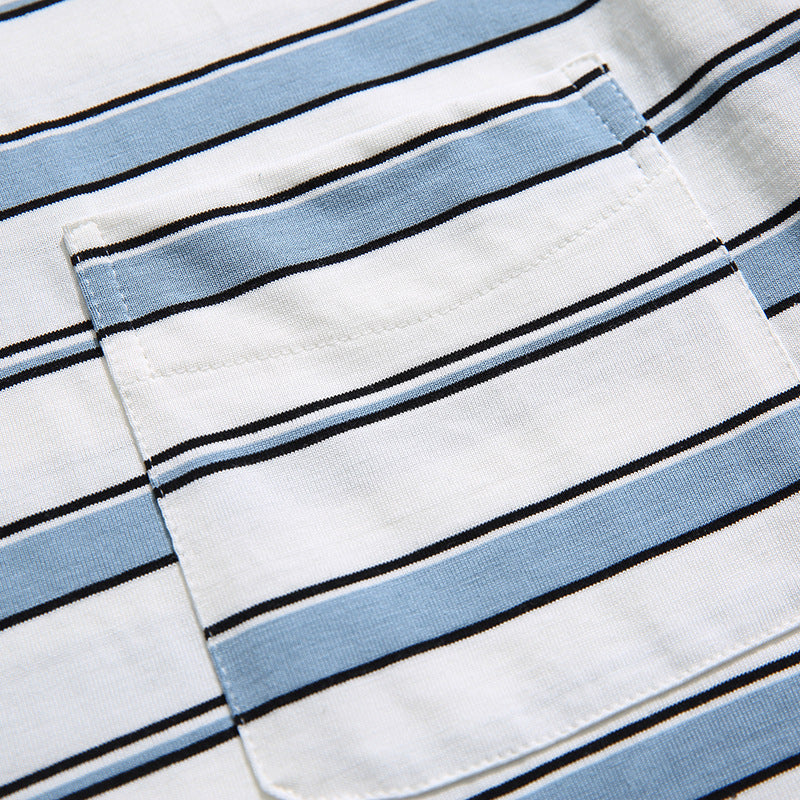Classic striped long-sleeved t-shirt