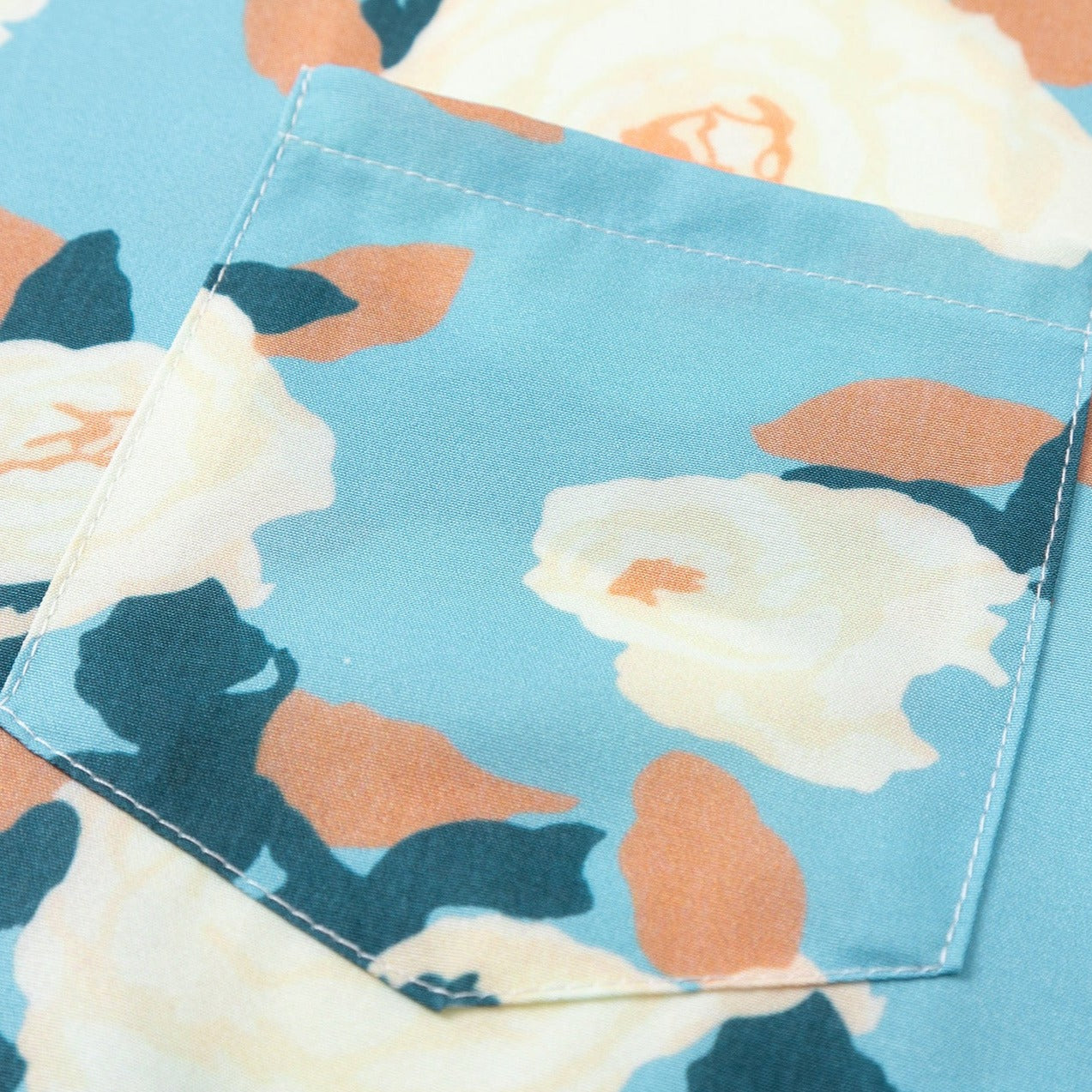 Hawaiian Vacation Floral Print Shirt