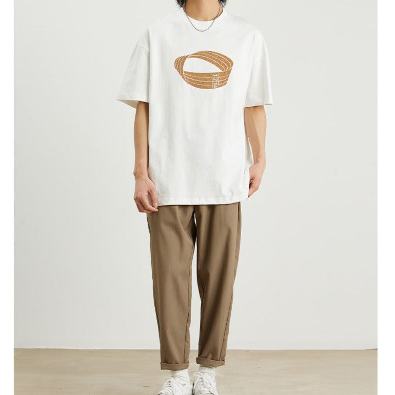 Tree Ring Print T-Shirt