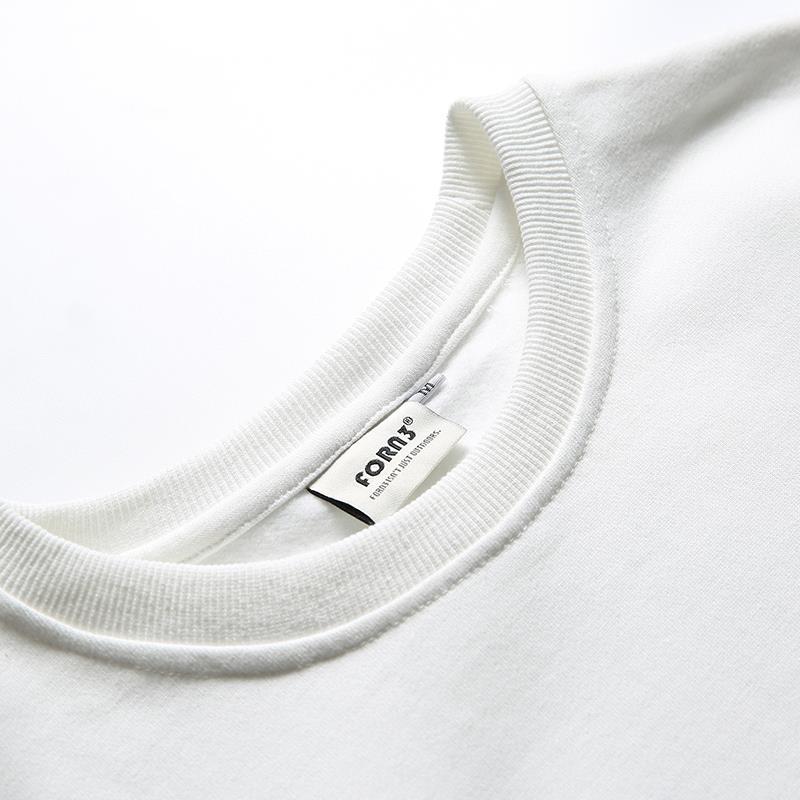 Autumn retro color pocket loose T-shirt