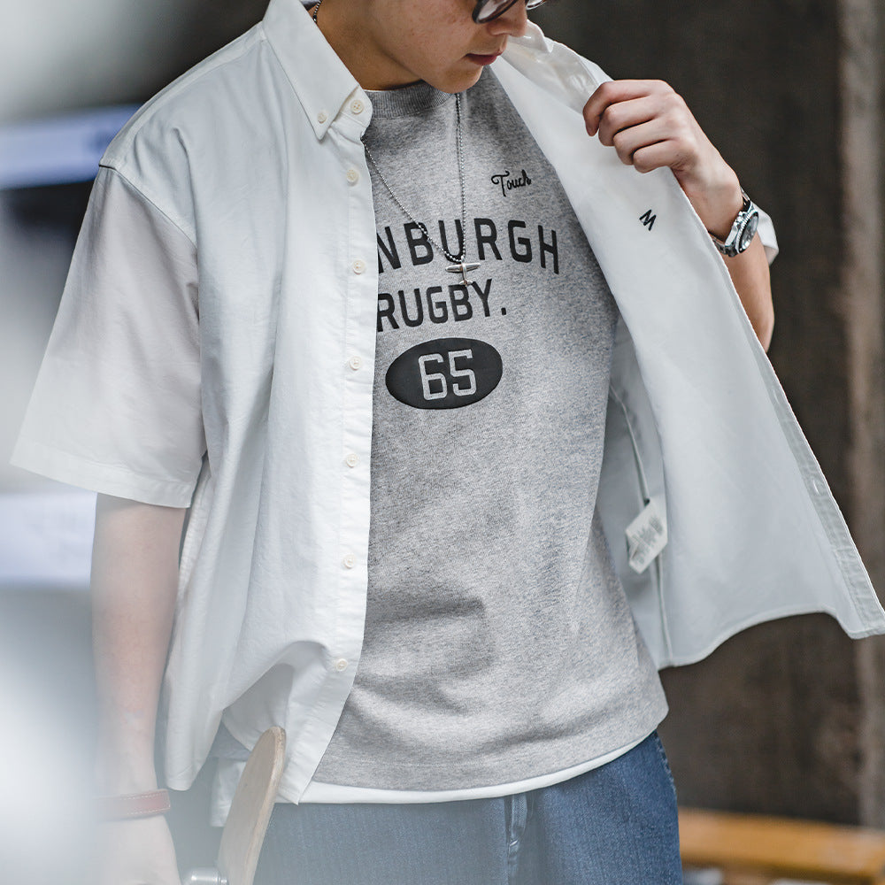 袖・配色切替 イングランドラグビーTシャツ