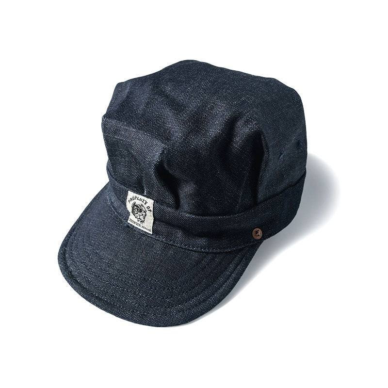 Adjustable Retro Striped Canvas Octagonal Hat