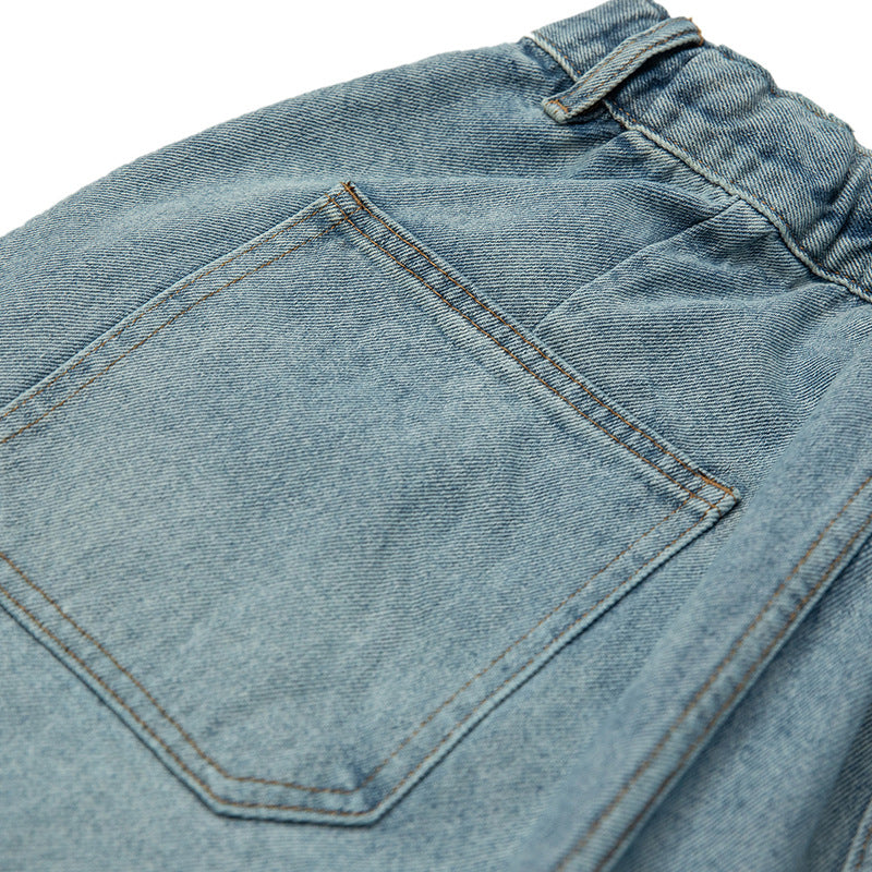 Improved Lumberjack Denim Easy Shorts