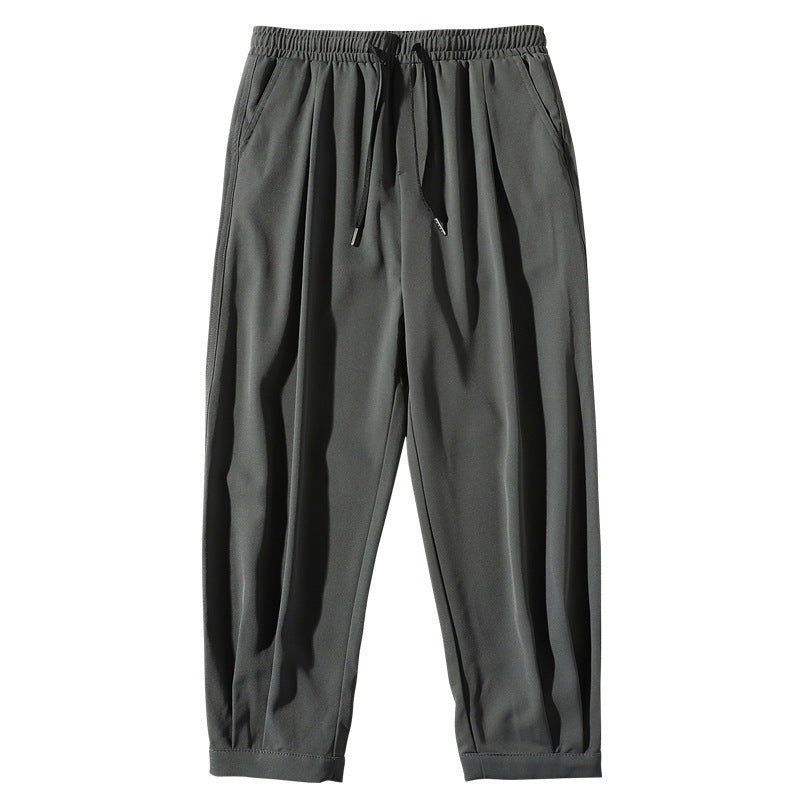 Ultra-thin, refreshing loose leg pants, all-match cropped pants