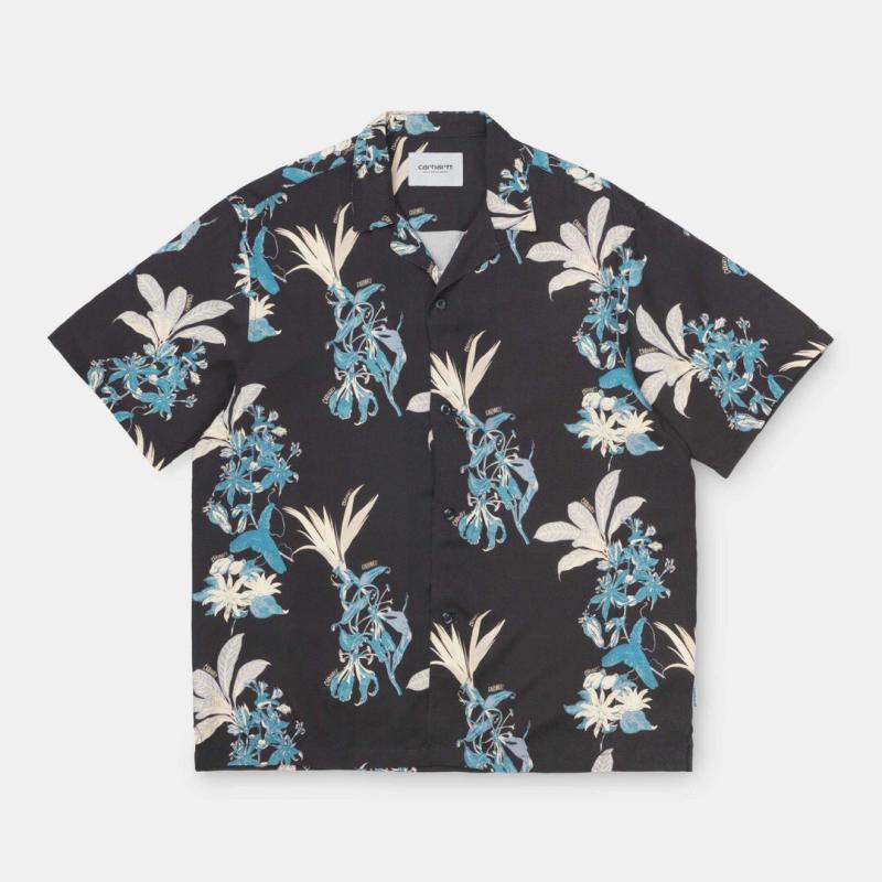 High-quality, soft textured all-over print aloha shirt