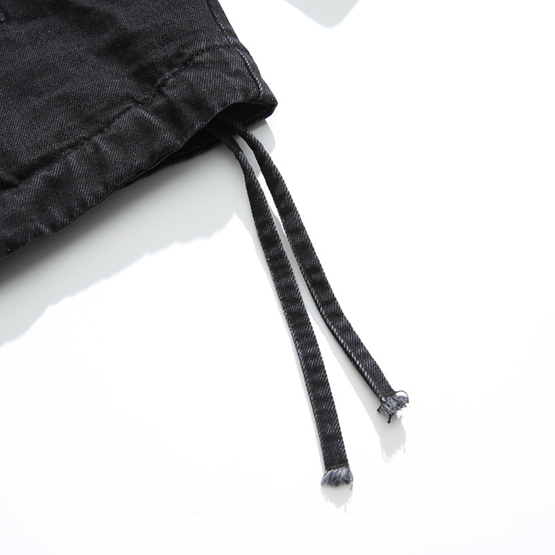 Washed Black Retro Jacket
