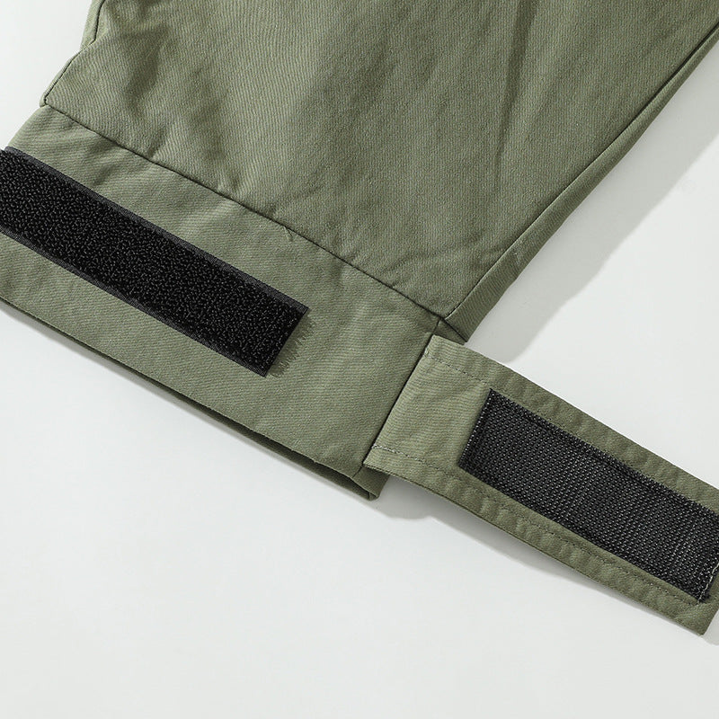 Corduroy jacket with multi-pockets