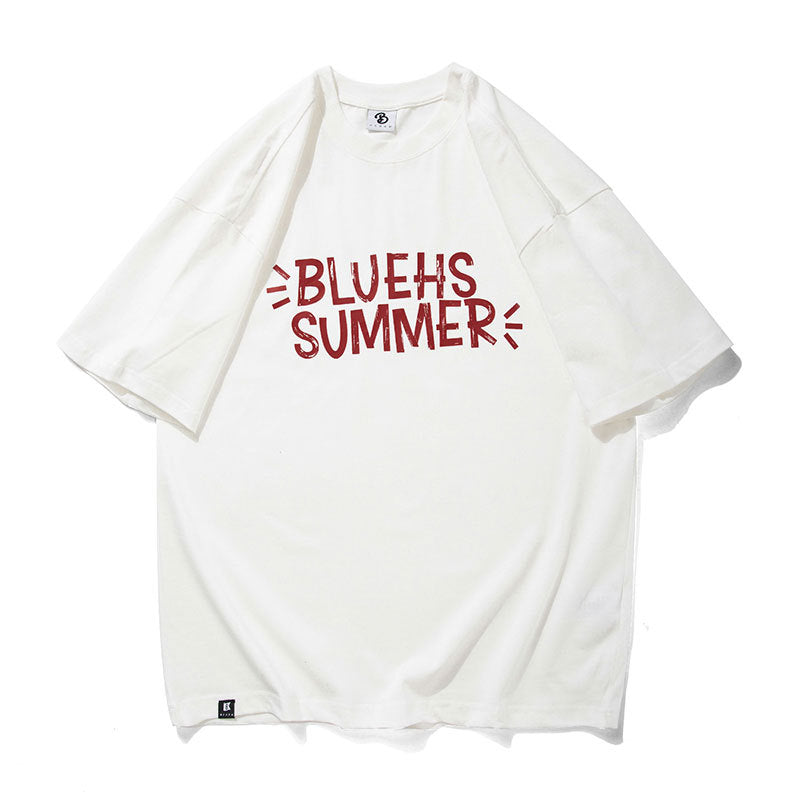 Alphabet Casual Short Sleeve T-Shirt