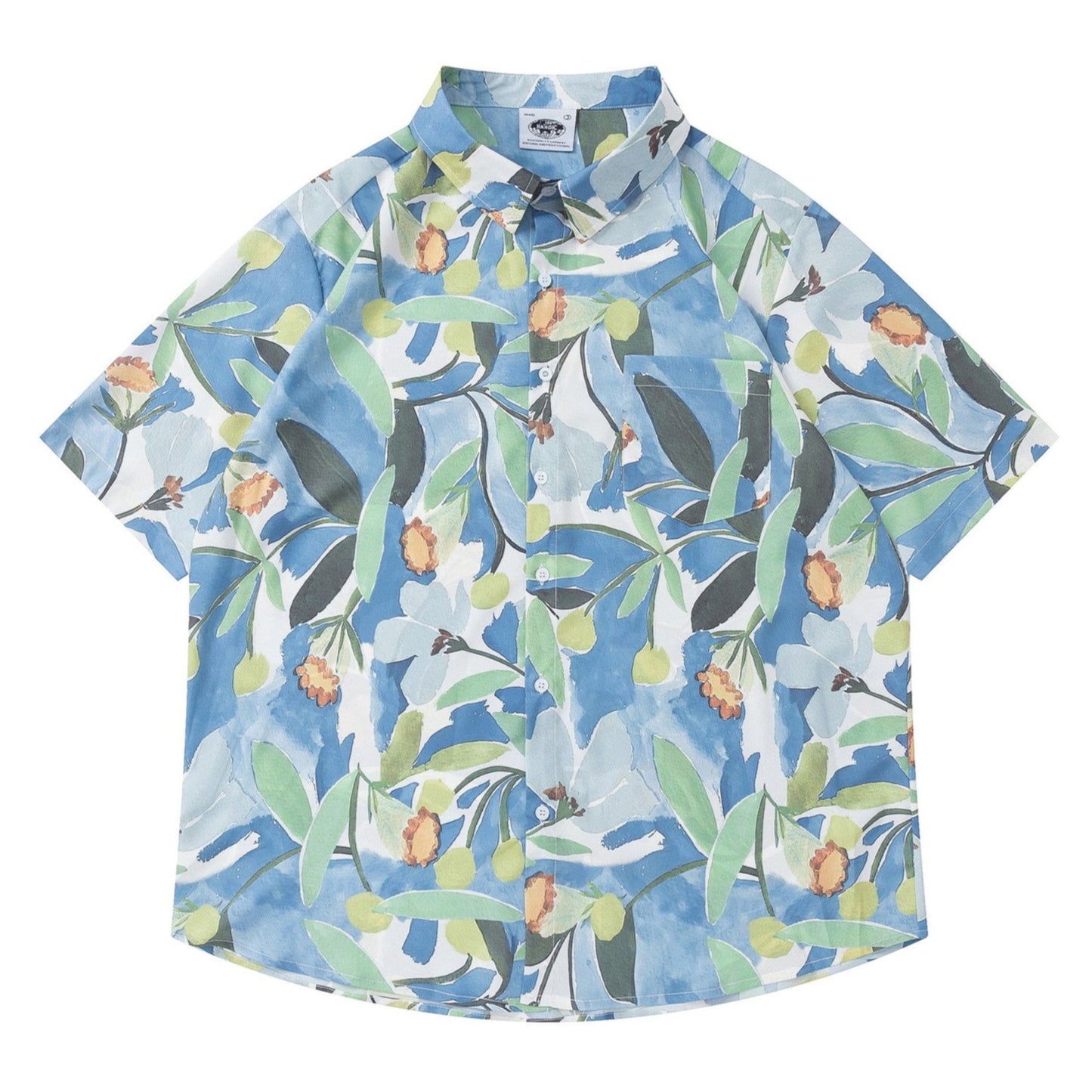 Hawaiian Vacation Painting Print Shirt