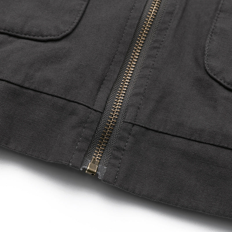 Retro Wash Flight Jacket