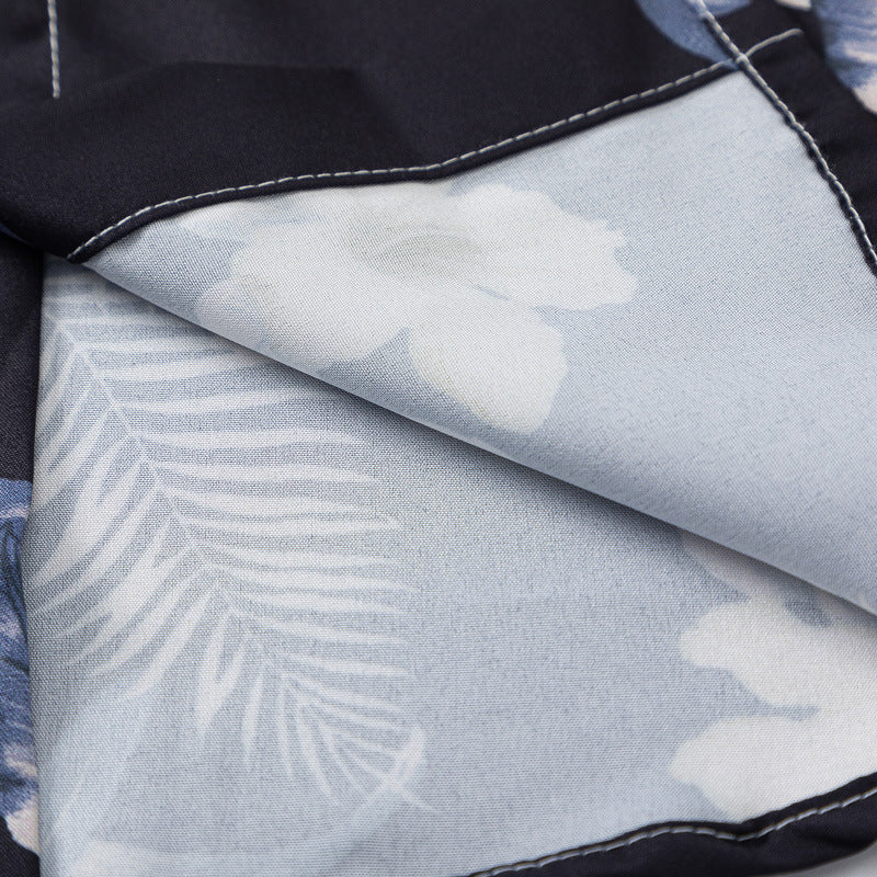 Retro all-over print aloha shirt perfect for summer
