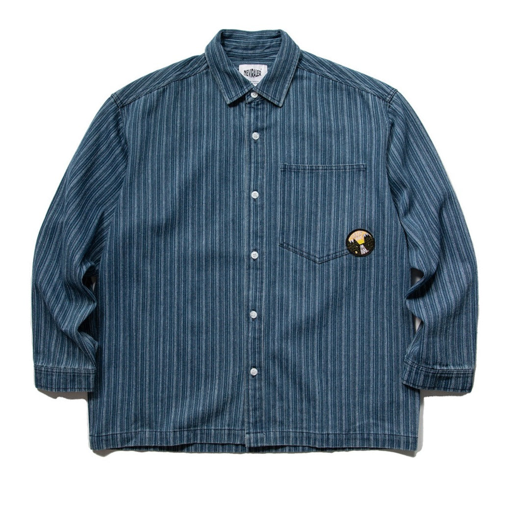 New Autumn Striped Long Sleeve Shirt