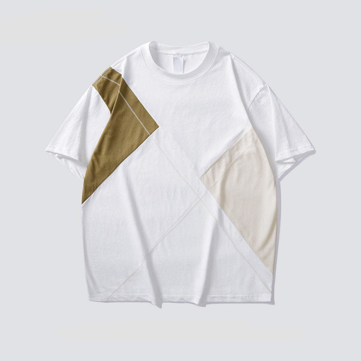High-quality new color combination fashion T-shirt