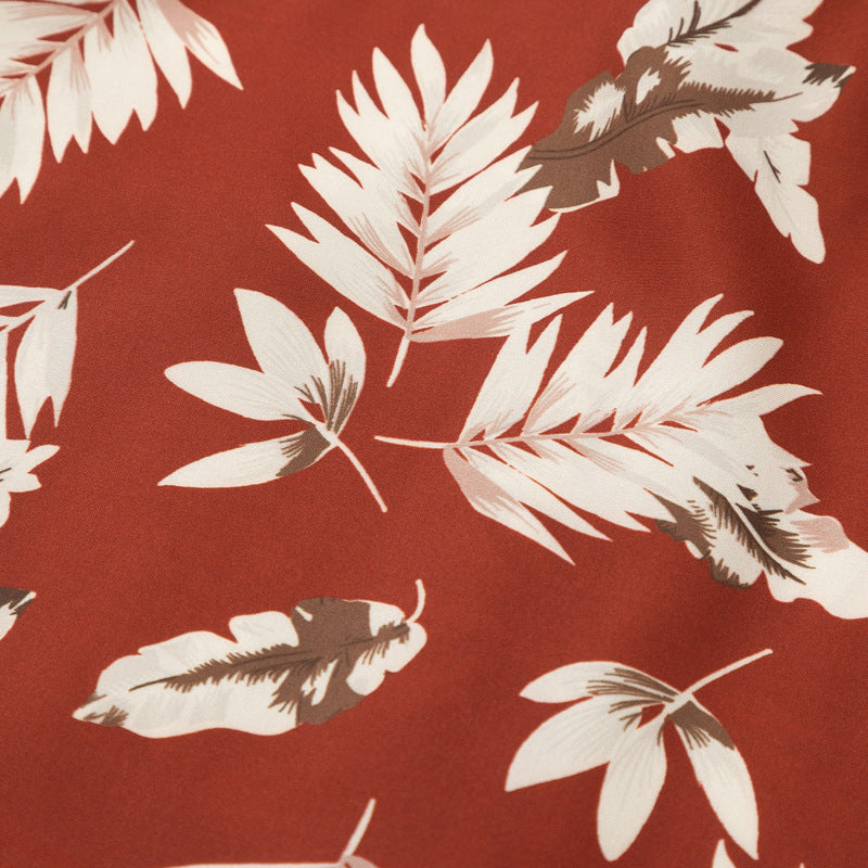 Retro Red All-Over Print Aloha Shirt