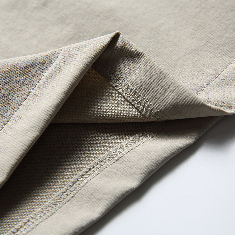 Retro color pocket loose hoodie